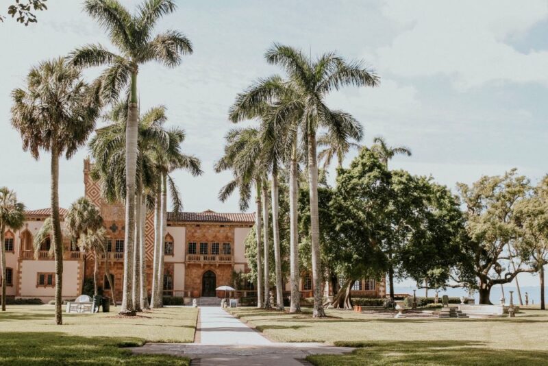 outside of the beautiful ringling